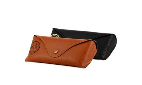 Ray Ban New Wayfarer RB 2132 622/17 Black / Blue Flash Sunglasses Case