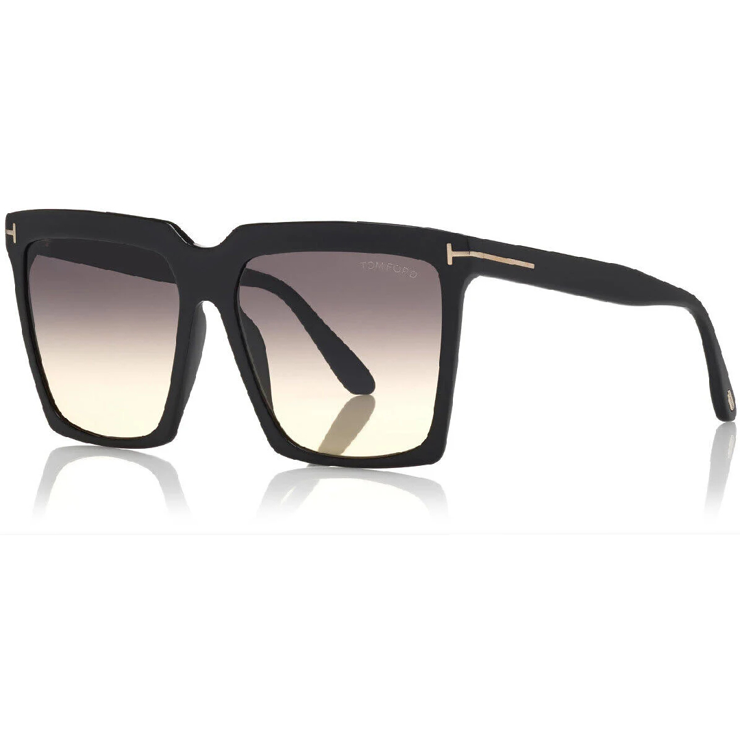 Tom Ford Sabrina 0764 FT 58 01B Sunglasses 