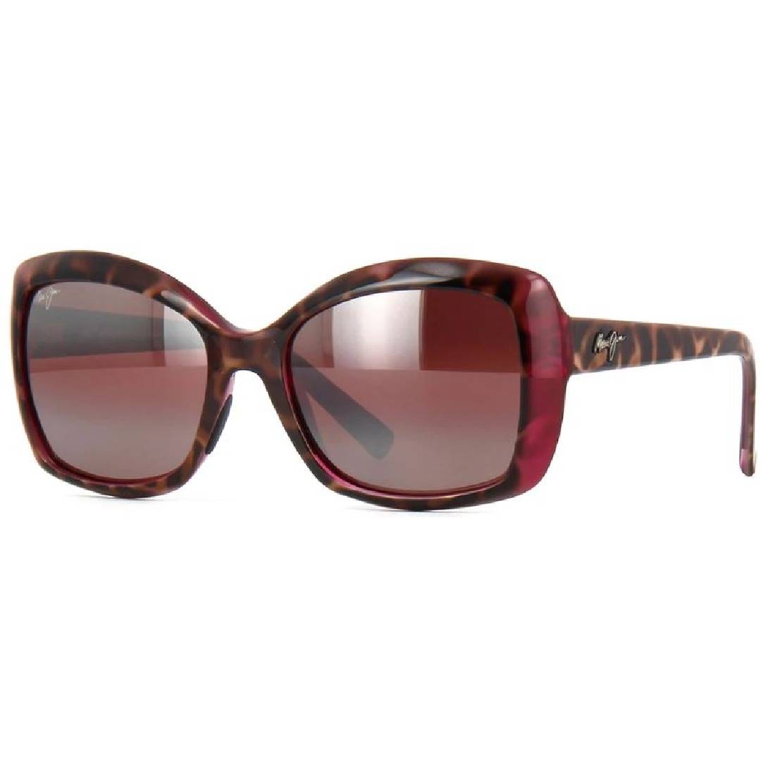 Maui Jim Orchid MJ 735 12B Tortoise Raspberry / Rose Sunglasses