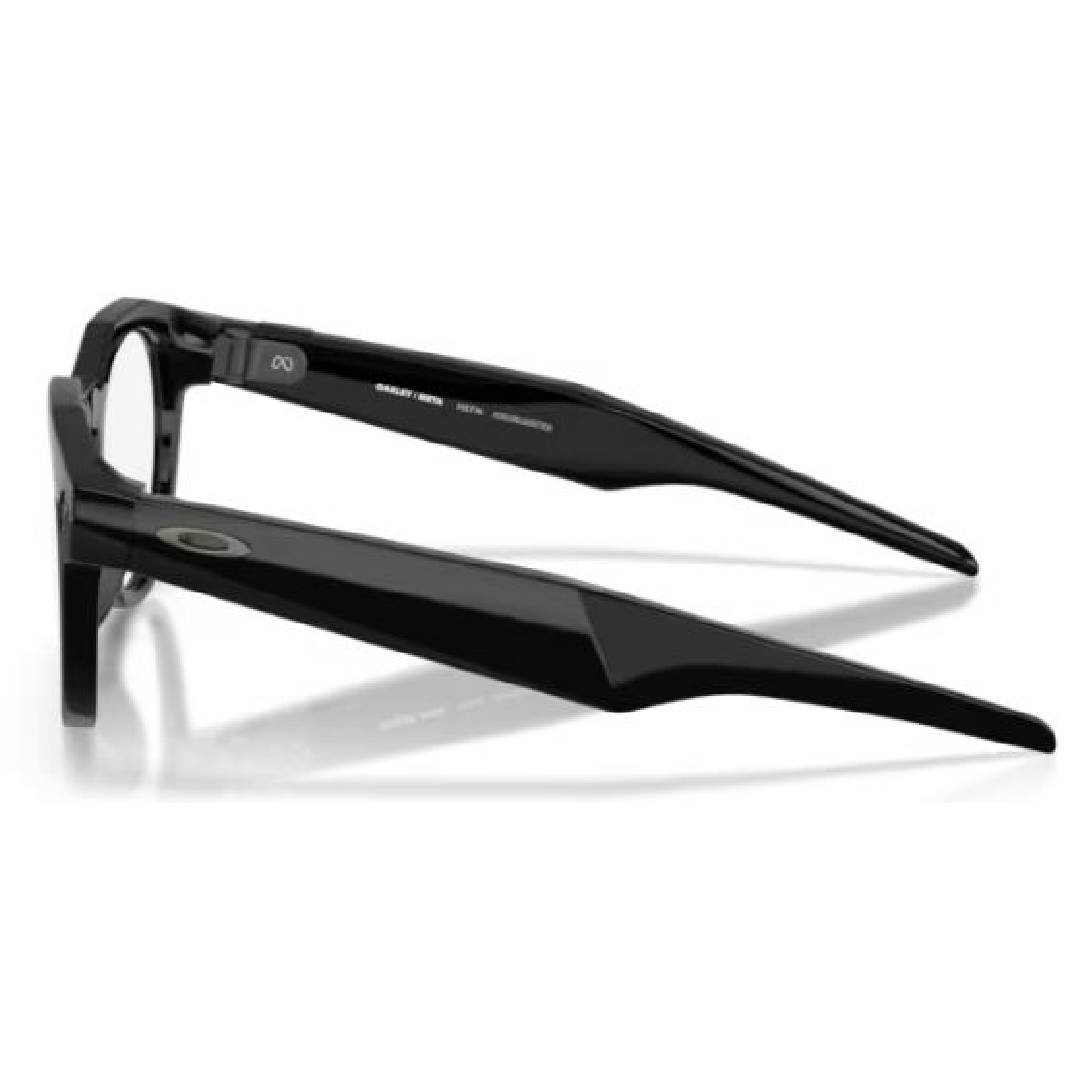 Oakley Meta HSTN OO 8002 800202 Black / Photochromic Amethyst Sunglasses