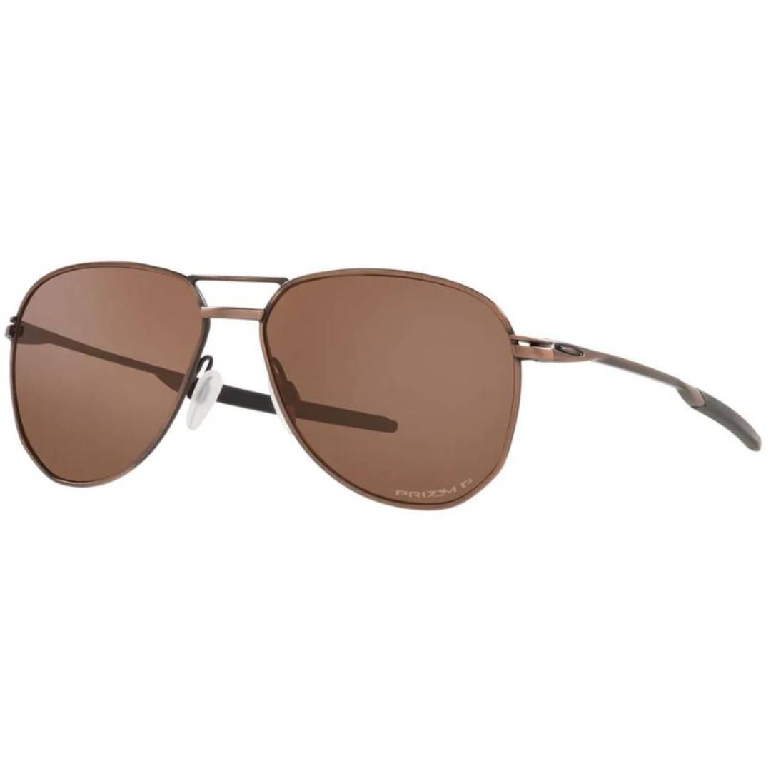 Oakley Contrail OO 4147 06 Satin Toast / Prizm Tungsten Polarised Sunglasses