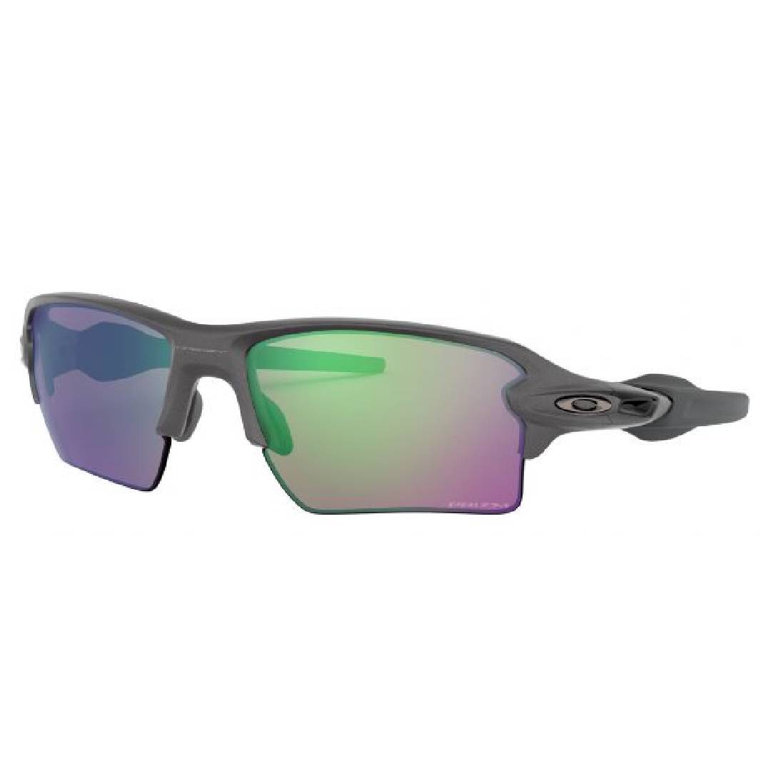 Oakley OO 9188 F3 Flak 2.0 XL Steel/ Prizm Road Jade Sunglasses 