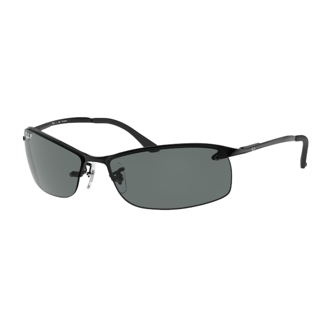 RAY-BAN 3183 SUNGLASSES BLACK POLARIZED