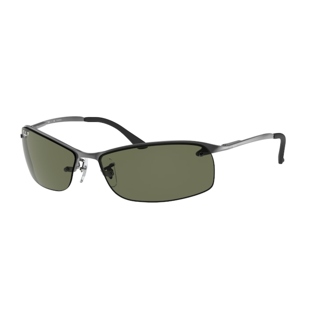 RAY-BAN RB 3183 GUNMETAL SUNGLASSES POLARIZED