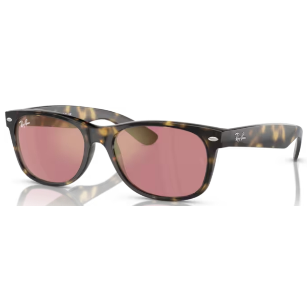 Ray Ban New Wayfarer RB 2132 902/U0 Havana / Violet Gold Photochromatic Sunglasses 