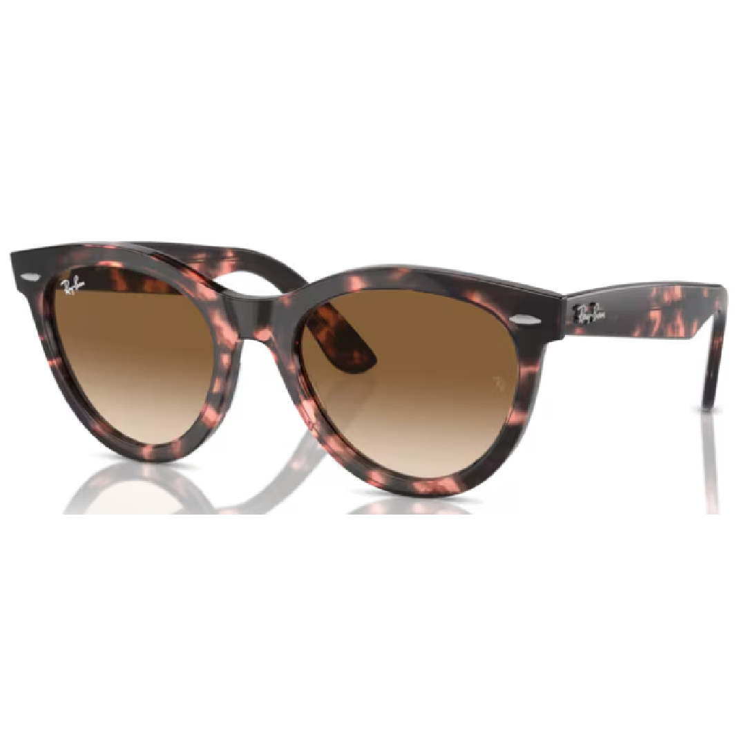 Ray Ban Wayfarer Way RB 2241 133451 Pink Havana / Brown Gradient Sunglasses