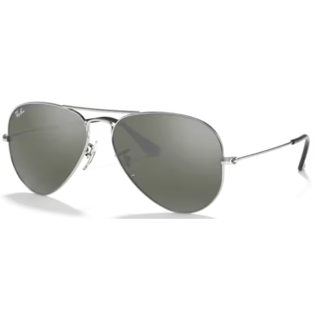 Ray Ban Aviator Large Metal RB 3025 W3275 Silver / Grey Sunglasses