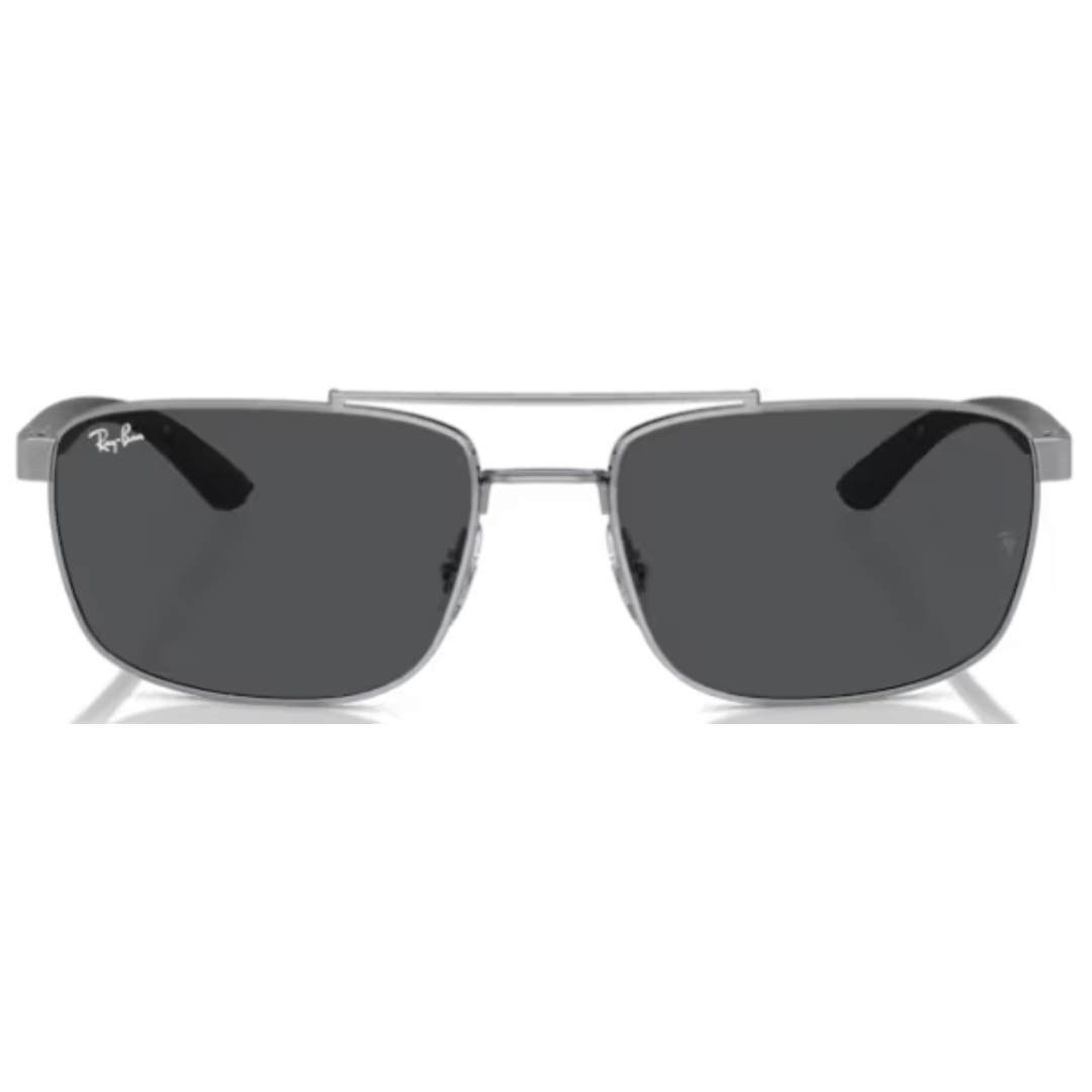 Ray Ban RB 3737 004/87 Gunmetal / Dark Grey Sunglasses