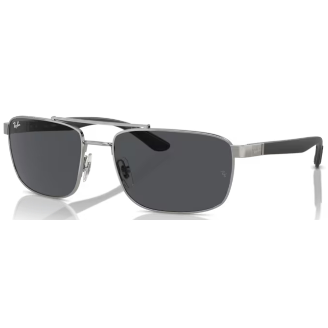 Ray Ban RB 3737 004/87 Gunmetal / Dark Grey Sunglasses