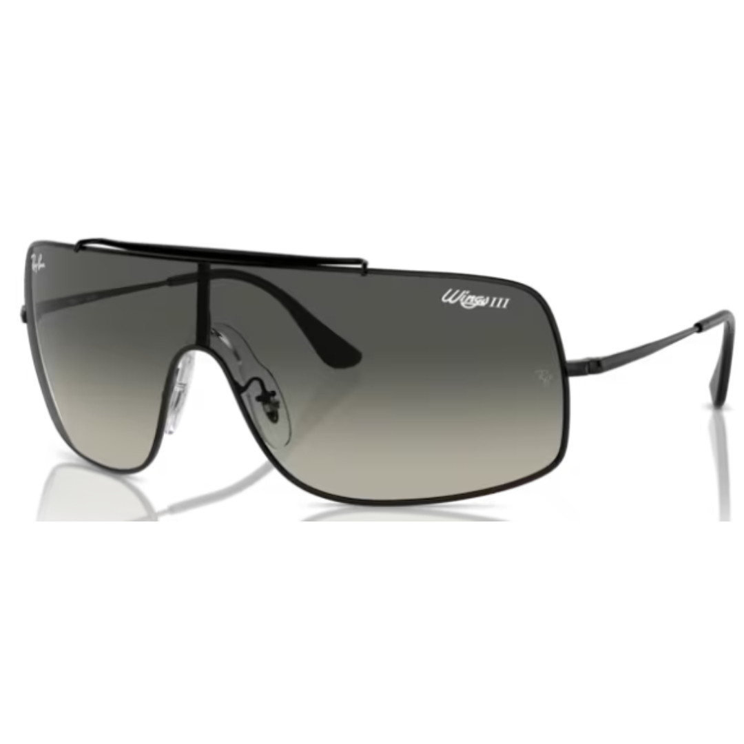 Ray Ban Wings iii RB 3897 002/11 Black / Grey Sunglasses