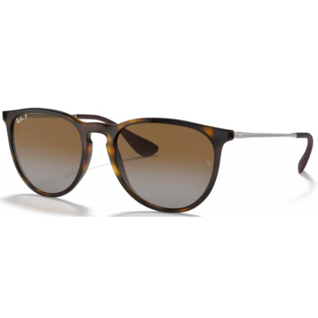 Ray Ban Erika RB 4171 710/T5 Light Havana / Brown Gradient Polarized Sunglasses