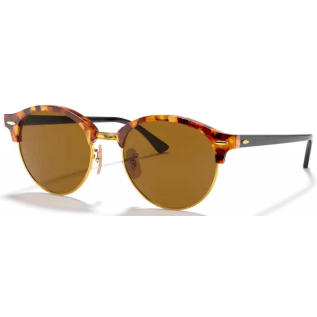 Ray Ban Clubround RB 4246 1160 Brown Havana / Brown Sunglasses