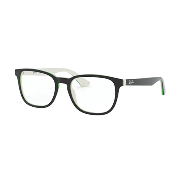 RAY BAN JUNIOR 1592 Glasses Black on white/green