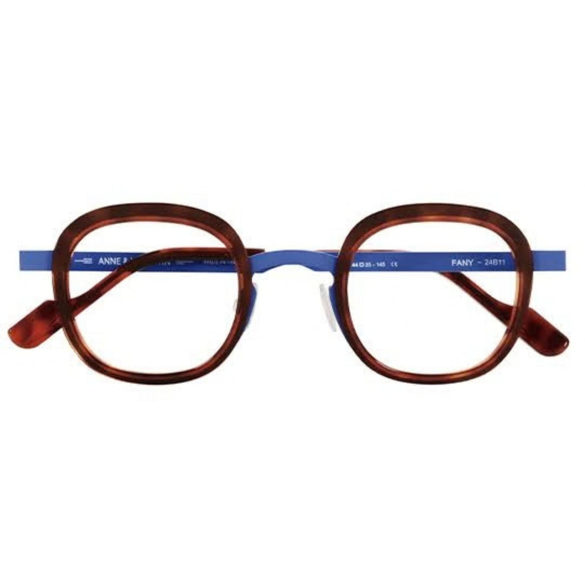 Anne & Valentin Fany 24B11 Blue & Tortoiseshell Glasses